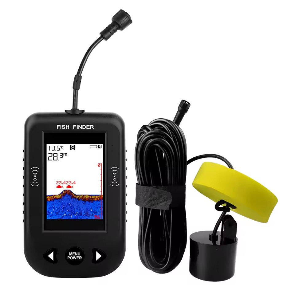 Fish Finder Portable - Alarma 100M Sonar portátil buscadores de