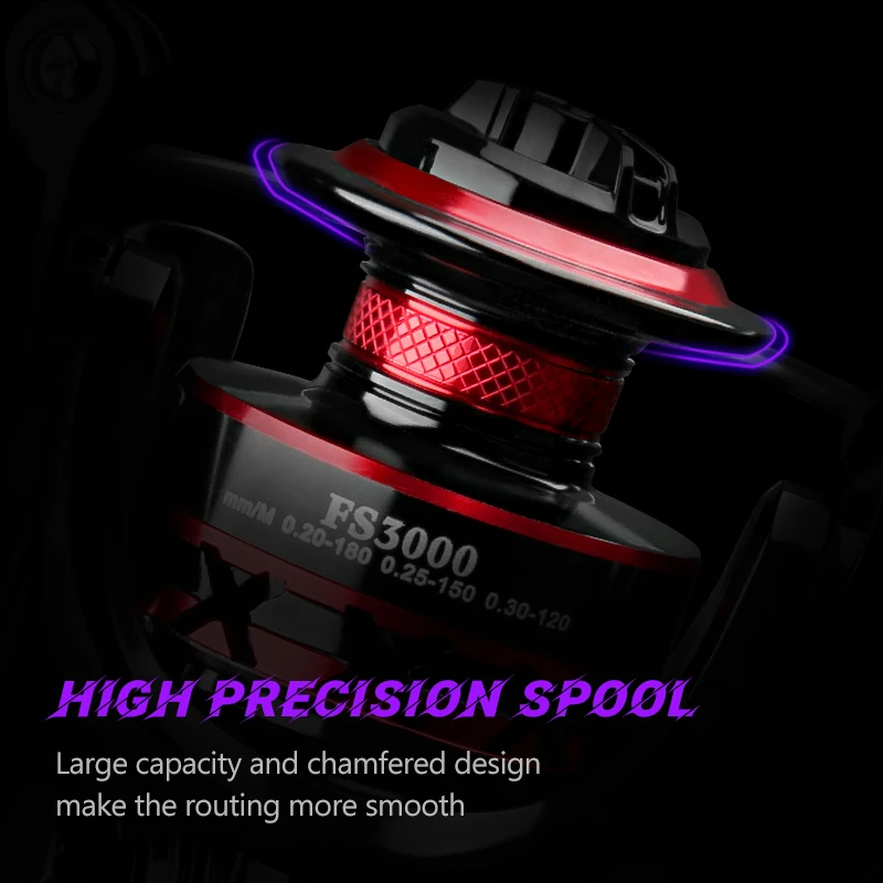 Carrete de pesca DEUKIO 2000-7 - Kastking Reel Zephyr reseña y precio