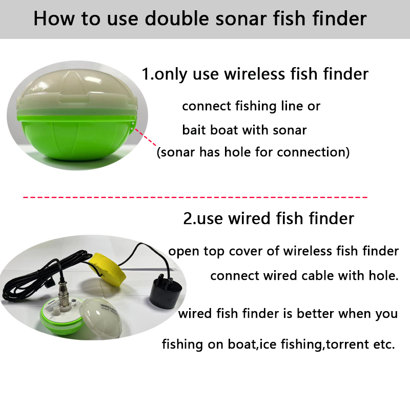 Sonda de Pesca Inalámbrica Blu - Fish Finder Portable reseña y precio